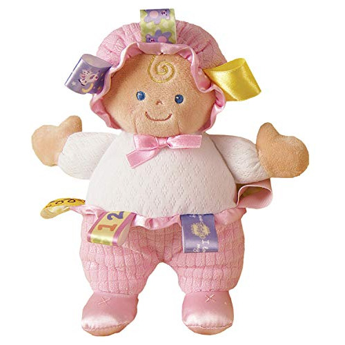 Taggies Muñeca De Bebé De Desarrollo, Rosa, 8 Pulgada...