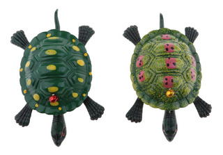 kit de plástico animal tortuga modelo kinderbildungs juguetes partido 12 piezas 