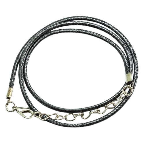 Colar Caveira Pedra Quartzo Fumê Natural Pino Dourado