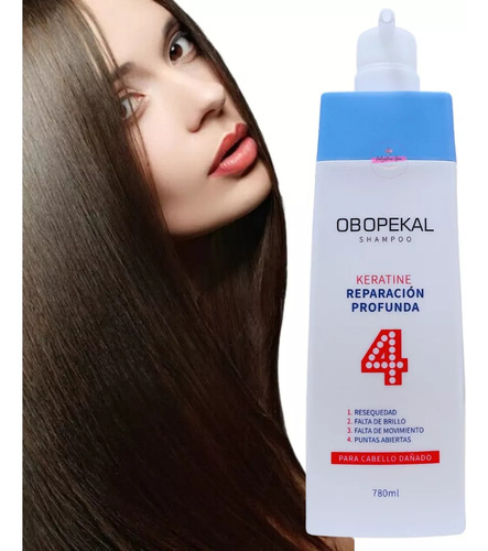 Obopekal Shampoo Reparacion Total 4 Para Cabello 780ml