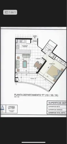 Arriendo 1 Dormitorio Condominio Faro Norte