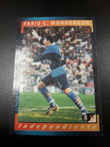 Futbol 1996, Figurita N° 29 Mondragon Independiente. Mira!!!