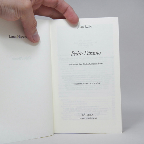 Dos Libros De Juan Rulfo Pedro Páramo El Llano En Llamas (Usado)