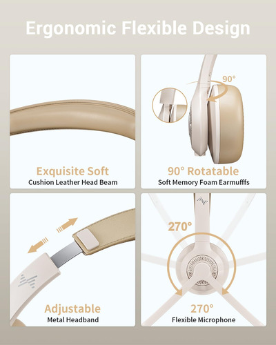 Auriculares Inalámbricos Jiamqishi Eh02u Bluetooth V5.2 Con