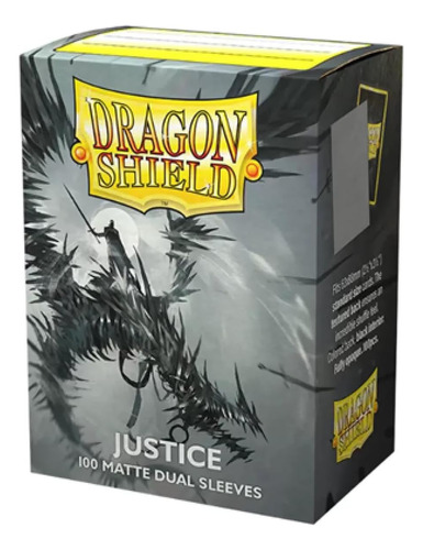 Dragon Shield - Mangas Dobles  Matte Justice (plata)...