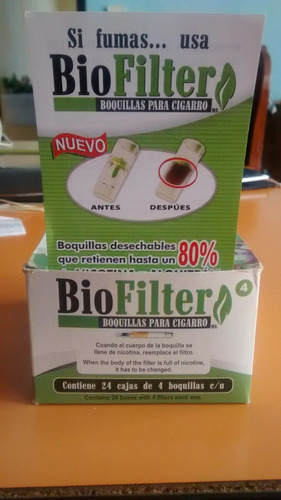 Boquillas Para Cigarro Biofilter