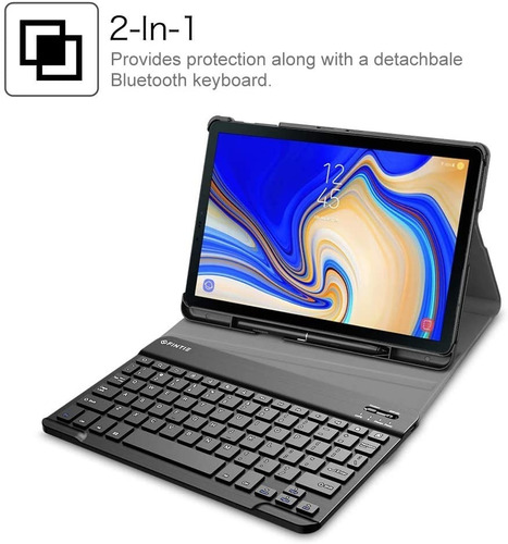 Imagen 8 de 9 de Case Con Teclado Galaxy Tab S4 T830 T835 10.5 2018 Bluetooth