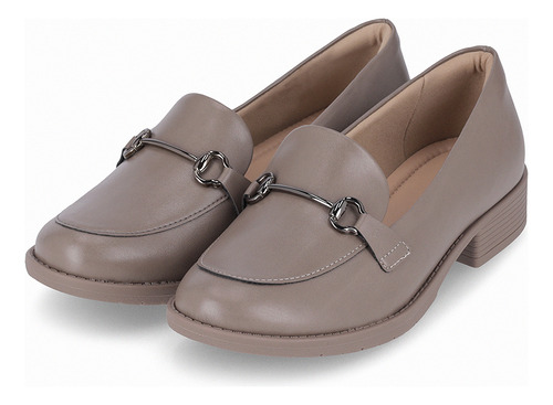 Mocasín Leci Taupe Piccadilly