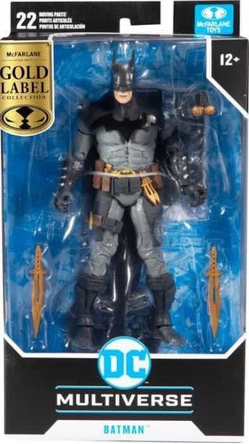 Dc Multiverse Batman Designed By Todd Gold Label Mcfarlane