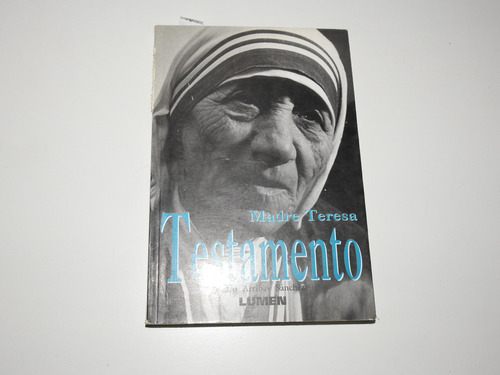 Madre Teresa  Testamento Arribas Sanchez  L585 