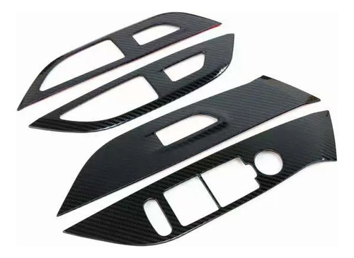 Peugeot 208 Gt Panel De Vidrios Fibra De Carbono Decorativo