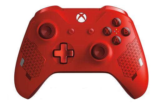 Controle joystick sem fio Microsoft Xbox Xbox wireless controller sport red special edition