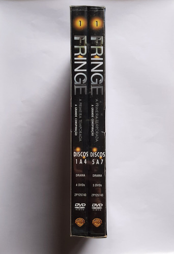 Box Dvd Fringe A Primeira Temporada ( Lacrado ) 7 Discos