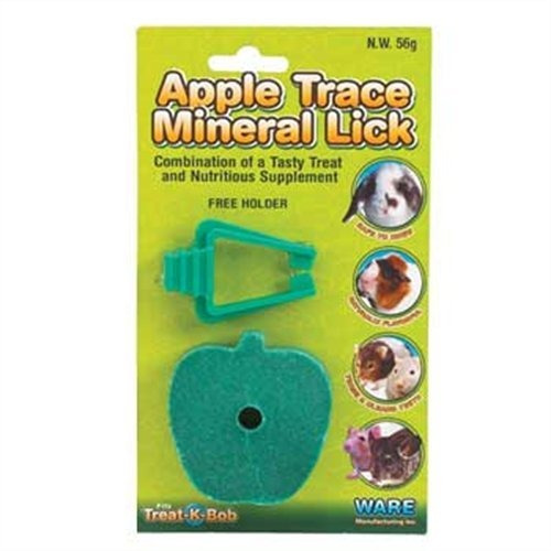 Ware Fabricación De Apple Mineral Lick Pequeño Pet Chew Con 