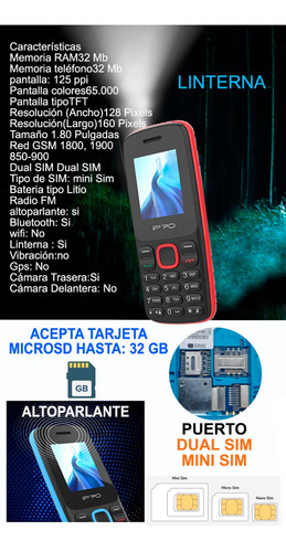Imagen 7 de 10 de Celular Con Botones Ideal Para Mayores Liberado