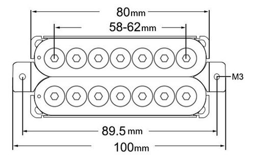 Pastilla De Guitarra Eléctrica De Doble Bobina Para