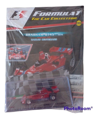 Colección Auto Formula 1 N°88 Brabham Bt45 - 1976 Carlos Reu