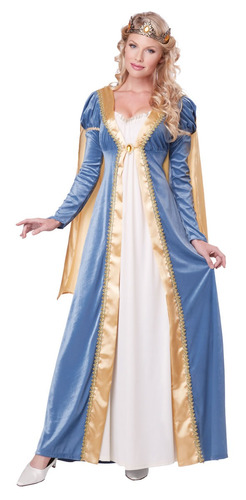 Disfraz Para Mujer Emperatriz Elegante Talla S 6-8 Halloween