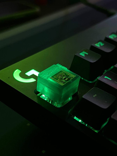 Keycap Game Boy Green Pokemon