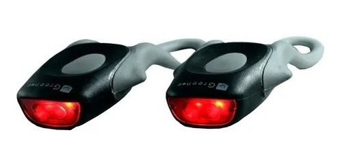 Luces Led Para Bicicletas Green-e De Silicona 2 Uds. Negras