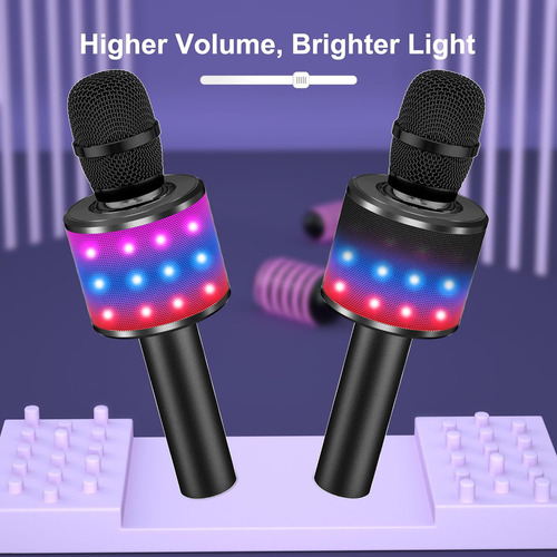 Micrófono De Karaoke Inalámbrico Bluetooth Bonaok, Altavoz D