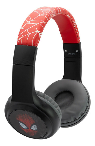 Audifono Bluetooth Spiderman New Negro/rojo Electrotom Color Negro