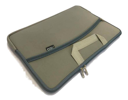 Pasta Case Para Notebook Cinza 15.6 Capa Luva Neoprene