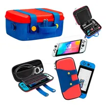 Comprar Pack Maleta Switch Y Oled R\u002Fa + Estuche Mario R\u002Fa +mica Oled