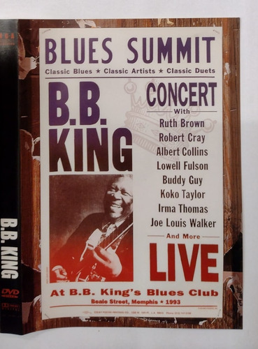 Dvd B B King Live Concert Importado