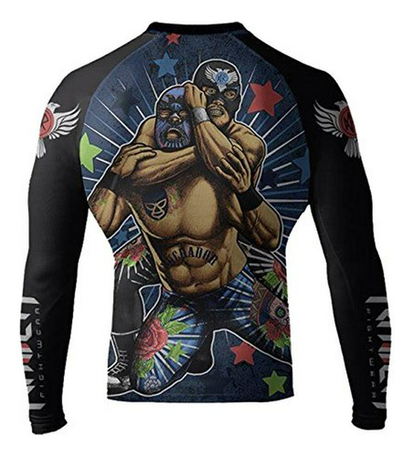 Ropa De Esquí - Raven Fightwear Luchador El Cuervo Mma Bjj -