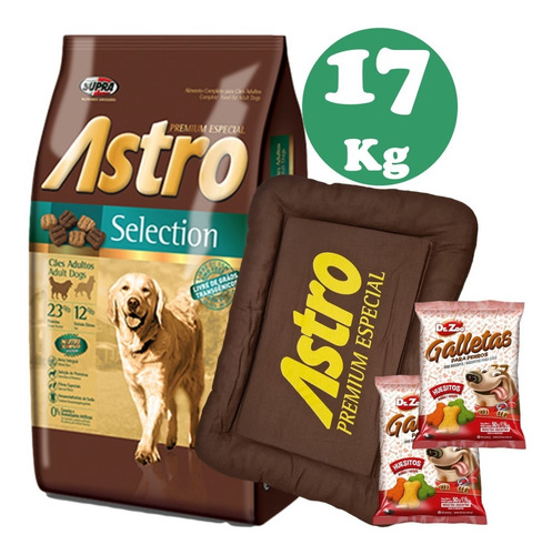 Imagen 1 de 2 de Astro Adulto Selection 15+2 Kg + Regalo