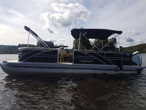 Pontoon Boat Starcraft Mx23c Motor Evinrude G2 150hp