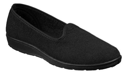Zapato Tovaco Para Dama Cómodos De Microfibra Confort Negros