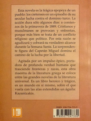 Libertad O Muerte - Niko Kazantzakis (Usado)
