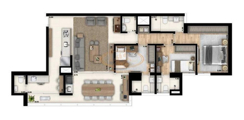 Apartamento Com 4 Dormitório(s) Localizado(a) No Bairro Vila Romana Em São Paulo / São Paulo - 4232:908238