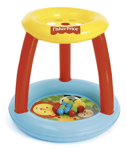 Piscina Con Pelotas Fisher Price Con Techo Bestway 93541