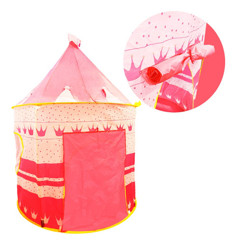 Carpa Casita Estilo Infantil Mago Magia Castillo Exterior