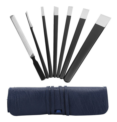 Juego De Cuchillos Para Uñas Encarnadas 7 Piezas
