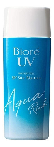 Protetor Solar Bioré Aqua Rich Watery Gel Uv Fps 50+pa+ 90g