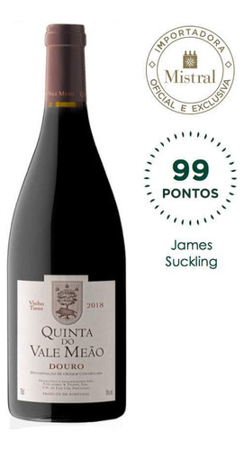 Vinho Tinto Quinta Do Vale Meão Douro Doc 2019 750ml