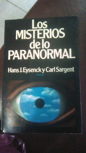 Los Misterios De Lo Paranormal, Hans Eysenck, Libro Físico 
