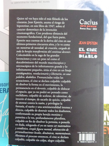 El Cine Del Diablo - Jean Epstein - Editorial Cactus