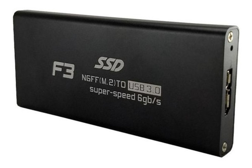 Case Gaveta Externa Ssd M2 Sata Usb 3.0 2242 2260 2280