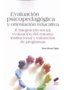 Evaluacion Psicopedagogica Y Orientacion Educativa - Alon...