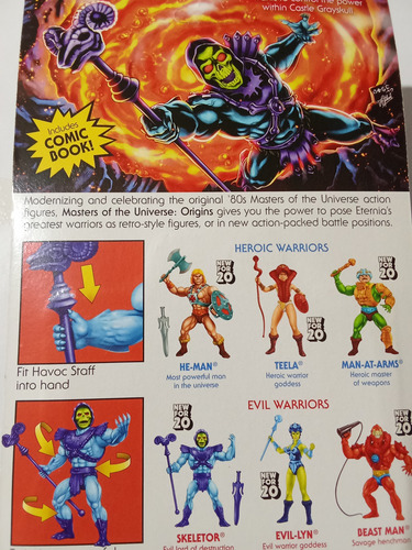 Skeletor New For 20 - Masters Of The Universe (Usado)