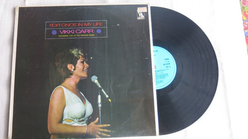 Vinyl Vinilo Lp Acetato Vikki Carr For Once In My Life Rock