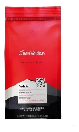 Café Juan Valdez Volcan Tostado Y En Grano De 454grs