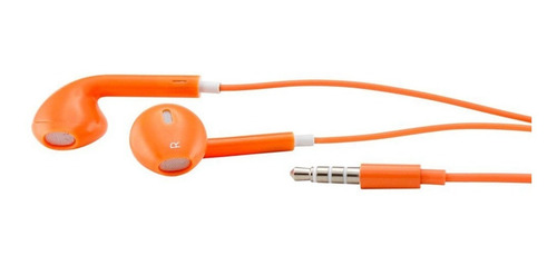 Fone De Ouvido Intra Auricular Microfone Oex Fn204 Laranja