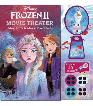 Libro Disney Frozen 2 Movie Theater Storybook & Movie Pro...