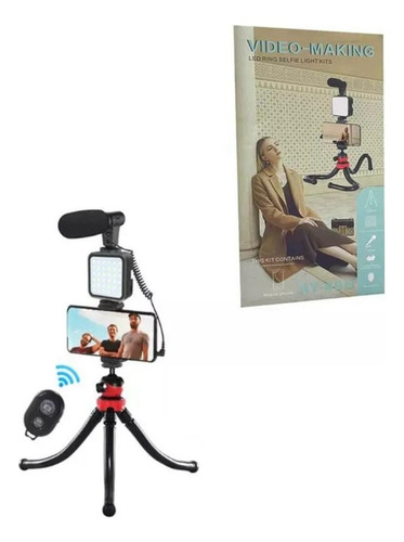 Trípode Set Para Video Making Portátil Ay-49g